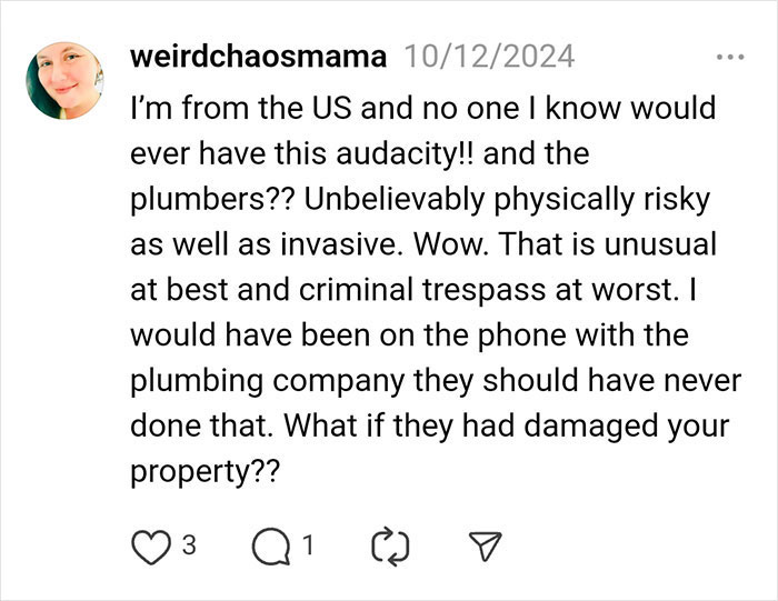 Social media post discussing secret plumbers, questioning legality and risk. Social media post discussing secret plumbers, questioning legality and risk.