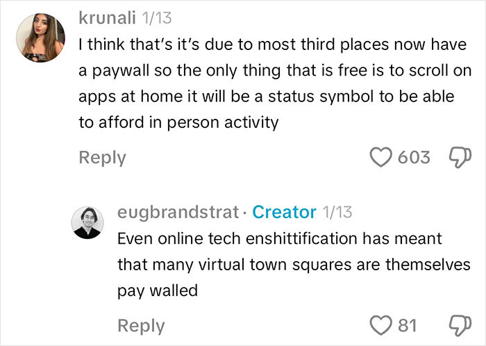 Comments discussing the impact of paywalls on virtual spaces, suggesting a shift towards a post-brain rot era. Comments discussing the impact of paywalls on virtual spaces, suggesting a shift towards a post-brain rot era.