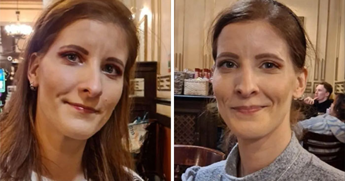 Two women smiling indoors, relevant to missing sisters investigation. Two women smiling indoors, relevant to missing sisters investigation.