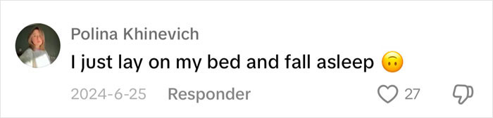 Comment about 'Sleepmaxxing' trend with a smiley face emoji reaction. Comment about 'Sleepmaxxing' trend with a smiley face emoji reaction.