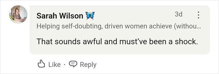 Comment thanking TikTok for life-saving information; response to a shocking event on social media. Comment thanking TikTok for life-saving information; response to a shocking event on social media.