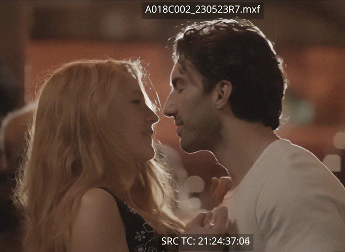 Man and woman in an intimate scene, framed closely, related to an intimacy coordinator's opinion. Man and woman in an intimate scene, framed closely, related to an intimacy coordinator's opinion.