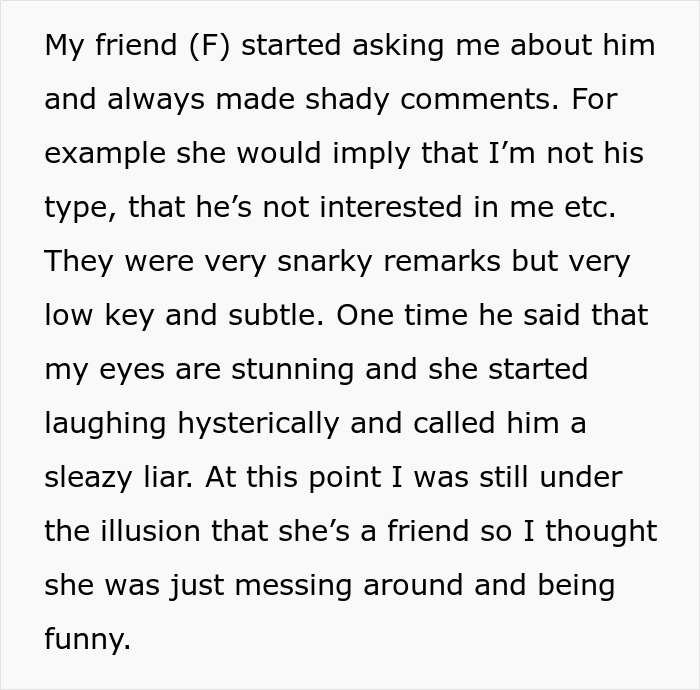 Text about friend's snarky and shady comments; part of a woman's attempt to restart friendship. Text about friend's snarky and shady comments; part of a woman's attempt to restart friendship.