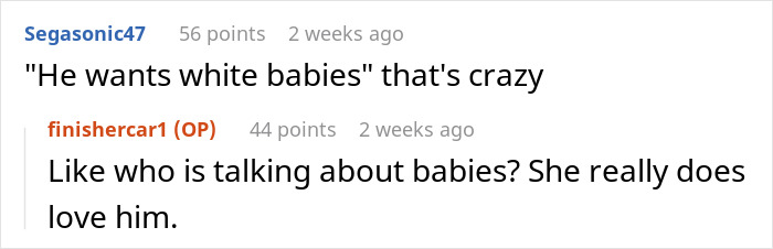 Online conversation between users discussing relationships and intentions. Online conversation between users discussing relationships and intentions.