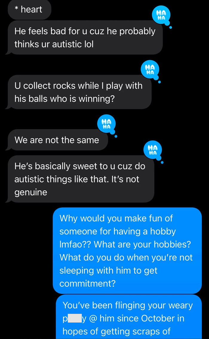 Text conversation discussing issues with an ex-friend and a fresh start to their friendship. Text conversation discussing issues with an ex-friend and a fresh start to their friendship.