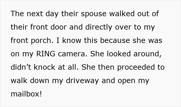 Homeowner Warns Neighbors To Stop Opening Their Mailbox, Shocked When They Ignore Request Homeowner Warns Neighbors To Stop Opening Their Mailbox, Shocked When They Ignore Request