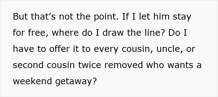 Man Expects To Use Family Cabin For Free After Not Helping Restore It, Gets A Reality Check Man Expects To Use Family Cabin For Free After Not Helping Restore It, Gets A Reality Check