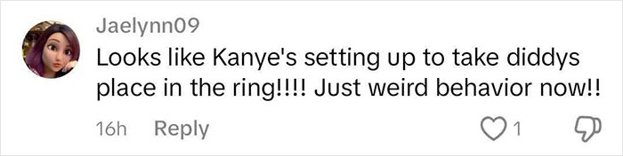Comment speculating about Kanye's behavior at Bianca Censori's afterparty song event. Comment speculating about Kanye's behavior at Bianca Censori's afterparty song event.
