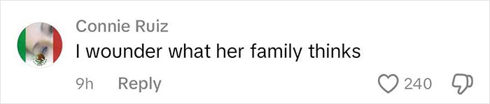 Social media comment questioning Bianca Censori control, with 240 likes and a reply option. Social media comment questioning Bianca Censori control, with 240 likes and a reply option.
