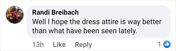 Facebook comment expressing opinions on Met Gala 2025 dress code, highlighting concerns with recent attire choices. Facebook comment expressing opinions on Met Gala 2025 dress code, highlighting concerns with recent attire choices.