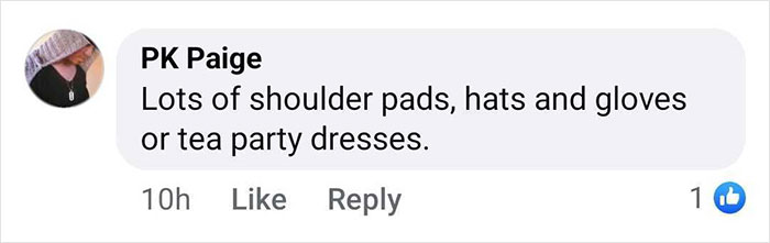 Comment by PK Paige criticizing the Met Gala 2025 dress code, suggesting shoulder pads and tea party dresses. Comment by PK Paige criticizing the Met Gala 2025 dress code, suggesting shoulder pads and tea party dresses.