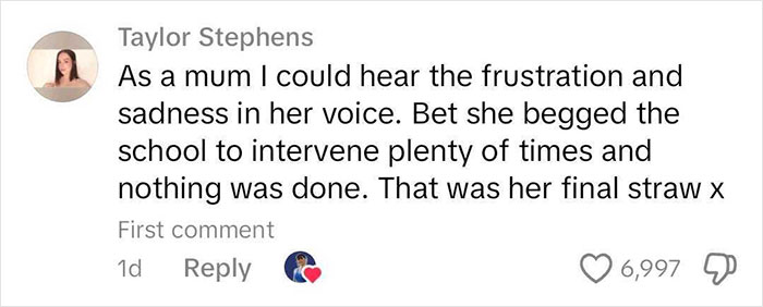 Don't Want To “Bury My Child”: Mass Support For Mom Who Burst Into School To Threaten Bully Don't Want To “Bury My Child”: Mass Support For Mom Who Burst Into School To Threaten Bully