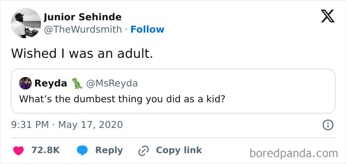 A funny meme about today's workforce shows regret over wishing to become an adult.