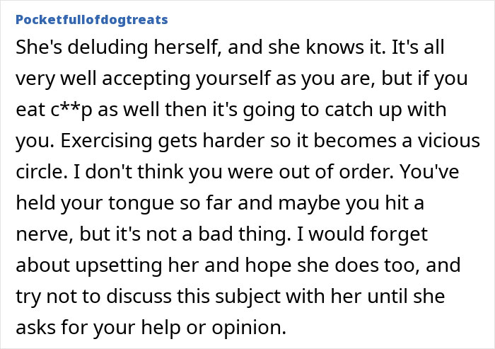 &ldquo;She&rsquo;s Now A Size 30&rdquo;: Woman Bursts Bestie&rsquo;s Delusions About Body Positivity