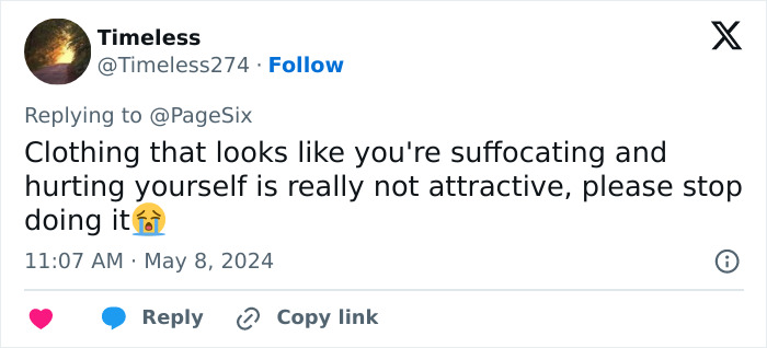 Tweet criticizing Kim Kardashian's ultra-tight Met Gala corset and its effect on body image. Tweet criticizing Kim Kardashian's ultra-tight Met Gala corset and its effect on body image.