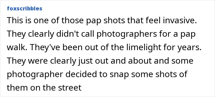 Text describing the last public photos of Gene Hackman and his wife Betsy Arakawa as invasive paparazzi shots. Text describing the last public photos of Gene Hackman and his wife Betsy Arakawa as invasive paparazzi shots.
