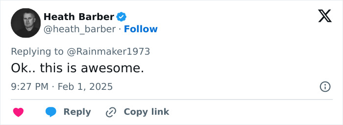 Social media post praising a deaf girl's reaction to seeing spoken words. Social media post praising a deaf girl's reaction to seeing spoken words.