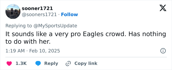 Fans "Figure Out" A Comment Taylor Swift Made As She Was Booed At The Super Bowl Fans "Figure Out" A Comment Taylor Swift Made As She Was Booed At The Super Bowl