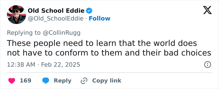 Old School Eddie's tweet comments on airlines' weighing fees for obese passengers. Old School Eddie's tweet comments on airlines' weighing fees for obese passengers.