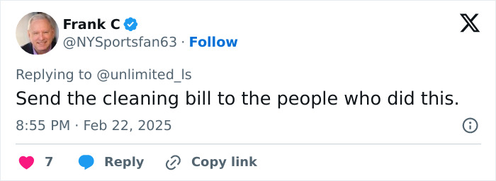 Tweet response about Harry Potter Airbnb in disarray, suggesting sending the cleaning bill to responsible guests. Tweet response about Harry Potter Airbnb in disarray, suggesting sending the cleaning bill to responsible guests.
