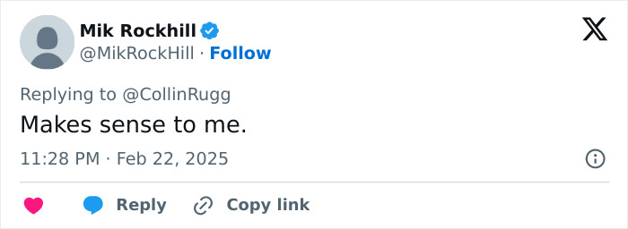 Mik Rockhill's tweet responding to airline fees for obese passengers discussion. Mik Rockhill's tweet responding to airline fees for obese passengers discussion.