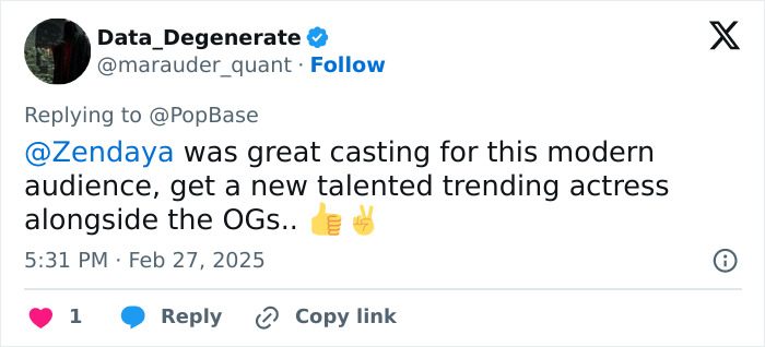 Tweet discussing casting choices for Shrek 5 and including emojis. Tweet discussing casting choices for Shrek 5 and including emojis.