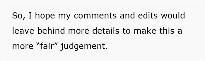 Text expressing hope for more details and a fair judgment in inheritance issue. Text expressing hope for more details and a fair judgment in inheritance issue.