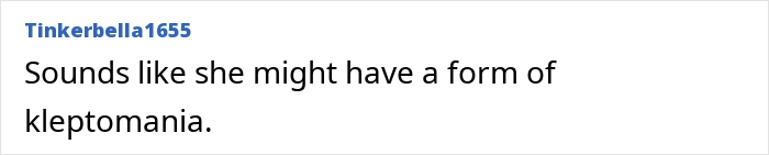 Comment suggesting kleptomania related to guy's creepy box discovery in GF's wardrobe. Comment suggesting kleptomania related to guy's creepy box discovery in GF's wardrobe.