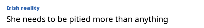 “Irish reality text about needing pity, related to Bianca Censori's afterparty song moment.” “Irish reality text about needing pity, related to Bianca Censori's afterparty song moment.”