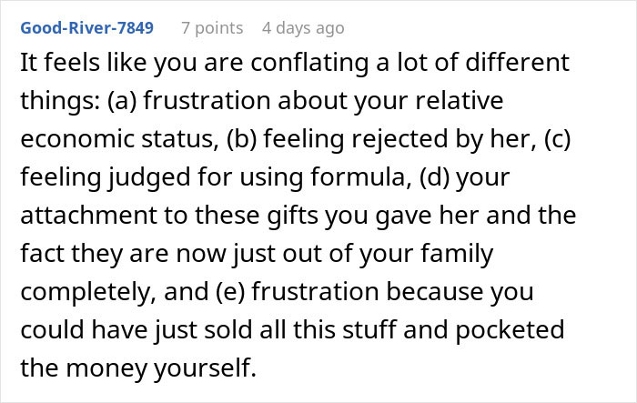 Woman Considers Cutting Out Her Favorite Cousin From Her Life After How Nasty She Became As A Mom Woman Considers Cutting Out Her Favorite Cousin From Her Life After How Nasty She Became As A Mom