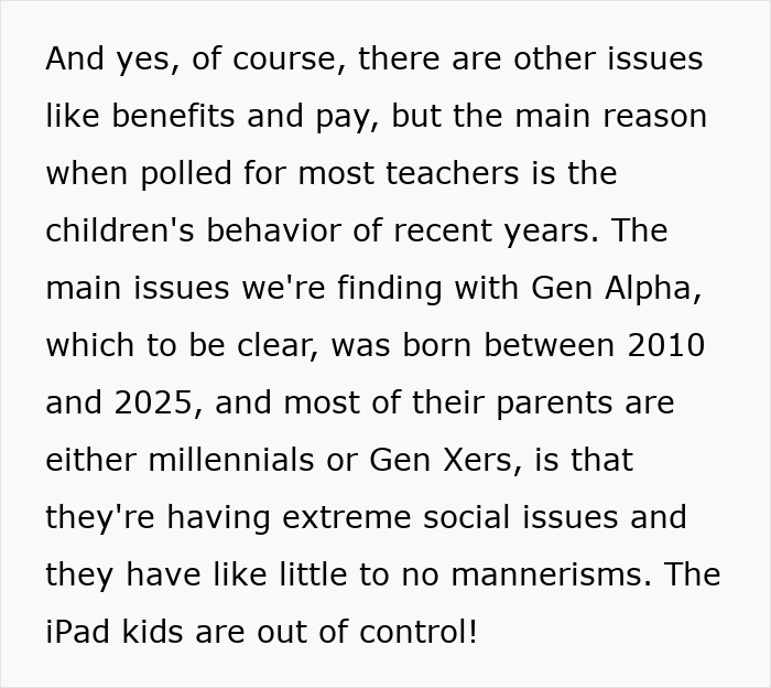 Babysitter Shares Why Gen Alpha Is A "Nightmare Generation" Babysitter Shares Why Gen Alpha Is A "Nightmare Generation"