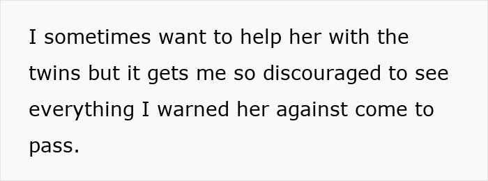 Text image expressing dad's struggle to assist wife with twins due to feeling discouraged. Text image expressing dad's struggle to assist wife with twins due to feeling discouraged.