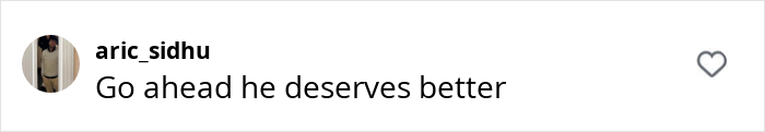 Comment by aric_sidhu: "Go ahead he deserves better," related to Taylor Swift and Super Bowl incident. Comment by aric_sidhu: "Go ahead he deserves better," related to Taylor Swift and Super Bowl incident.