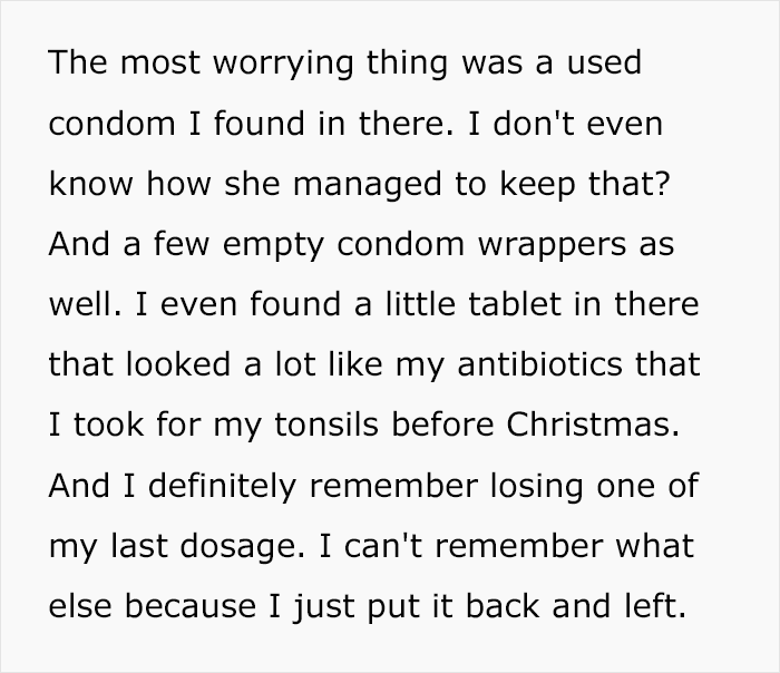 Text from a creepy box found in girlfriend's wardrobe detailing odd discoveries. Text from a creepy box found in girlfriend's wardrobe detailing odd discoveries.