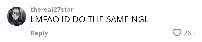 Comment by thereal27star on passenger's instant karma video, expressing agreement with the action. Comment by thereal27star on passenger's instant karma video, expressing agreement with the action.