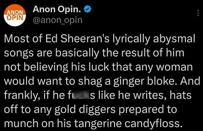 Screenshot of a humorous tweet showcasing unique sentences that only certain people could have come up with.