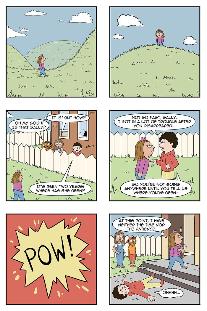 Comic strip depicting humans being treated as pets by aliens, showing a dramatic and humorous storyline. Comic strip depicting humans being treated as pets by aliens, showing a dramatic and humorous storyline.