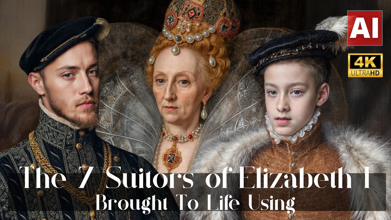 The 7 Suitors Of Elizabeth I Brought To Life Using Al