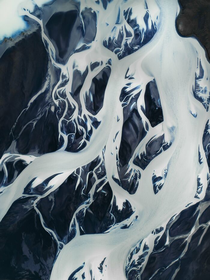 "Glacial Veins Of Iceland" By Forest Kai