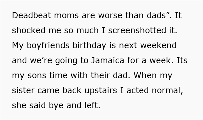 Text conversation showing conflict over being called a "deadbeat mom. Text conversation showing conflict over being called a "deadbeat mom.