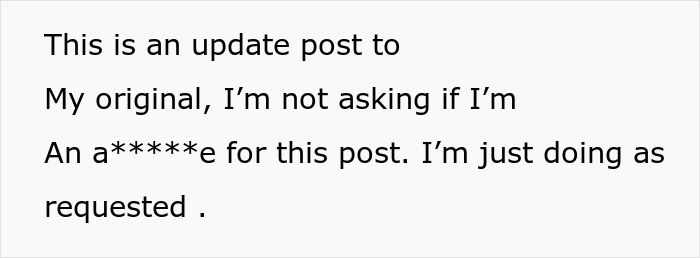Text update post discussing rent money situation and justification. Text update post discussing rent money situation and justification.