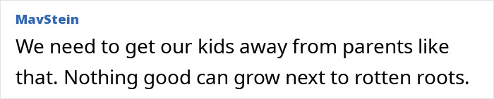 Comment on parental influence discussing children's safety and parenting responsibility. Comment on parental influence discussing children's safety and parenting responsibility.
