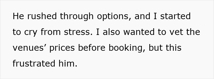 &ldquo;I Started To Cry&rdquo;: Guy Can&rsquo;t Understand Why Fianc&eacute;e Wants To Save Some Of The $120k Wedding Money