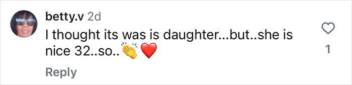 Social media comment about Jason Momoa's new girlfriend mentioning resemblance to daughter. Social media comment about Jason Momoa's new girlfriend mentioning resemblance to daughter.