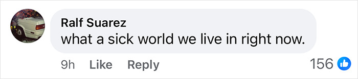 Comment by Ralf Suarez expressing outrage, related to Bonny Blue pregnancy rumors. Comment by Ralf Suarez expressing outrage, related to Bonny Blue pregnancy rumors.