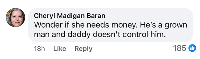 Comment discussing Nicolas Cage and son's alleged violent incident, questioning financial motives. Comment discussing Nicolas Cage and son's alleged violent incident, questioning financial motives.