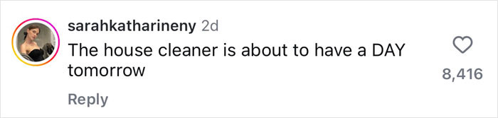 Social media comment discussing Benny Blanco's Valentine's Day gift to Selena Gomez. Social media comment discussing Benny Blanco's Valentine's Day gift to Selena Gomez.