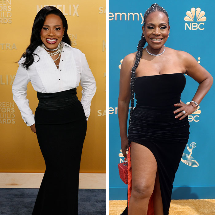 Skinny stars at 2025 SAG Awards in elegant black gowns, highlighting Hollywood's Ozempic craze. Skinny stars at 2025 SAG Awards in elegant black gowns, highlighting Hollywood's Ozempic craze.