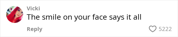 Comment by Vicki praising a woman's new figure after BBL removal, with 5222 likes. Comment by Vicki praising a woman's new figure after BBL removal, with 5222 likes.