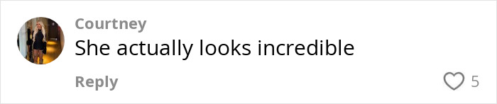 Comment praising woman's new figure after BBL removal: "She actually looks incredible. Comment praising woman's new figure after BBL removal: "She actually looks incredible.